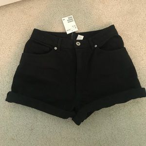 NWT h&m denim shorts